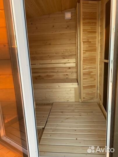 Баня бочка овал