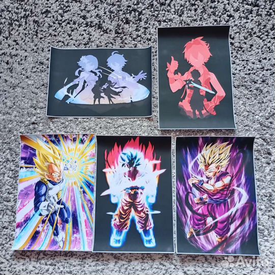 Плакаты, постеры аниме