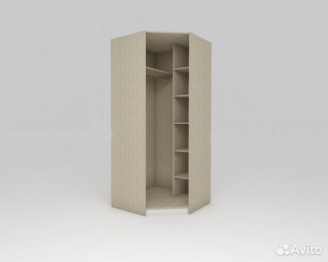 Шкаф угловой Стилика+