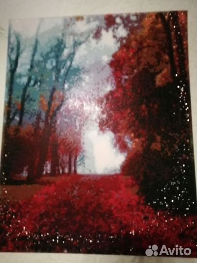 Картина из алмазной мозаики на подрамнике