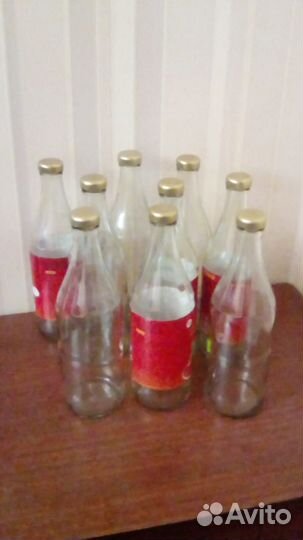 Бутылка стеклянная