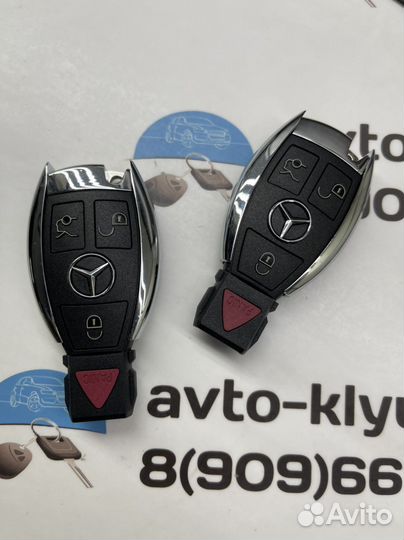 Ключ Мерседес W204 (Mercedes 204) Америка