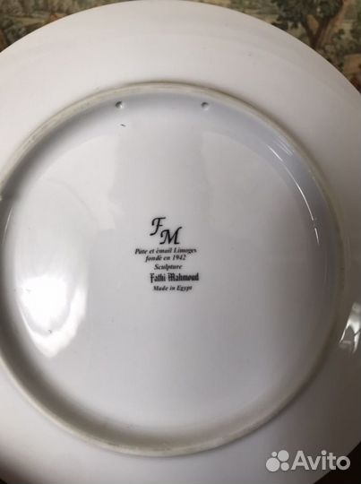 Тарелка Египет лимож