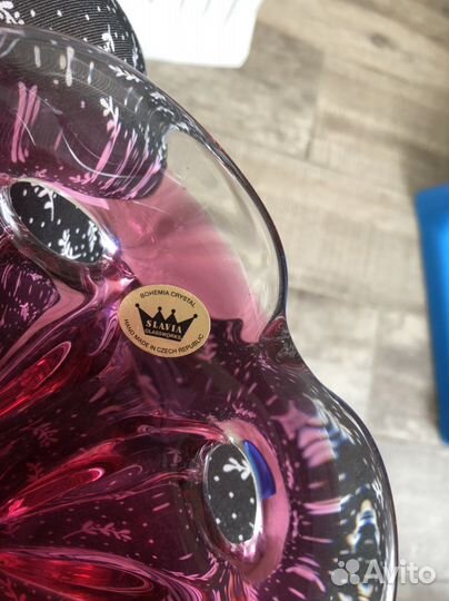 Вазы хрусталь