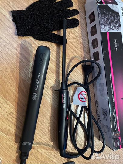 Утюжок для волос и щипцы для афрокудрей