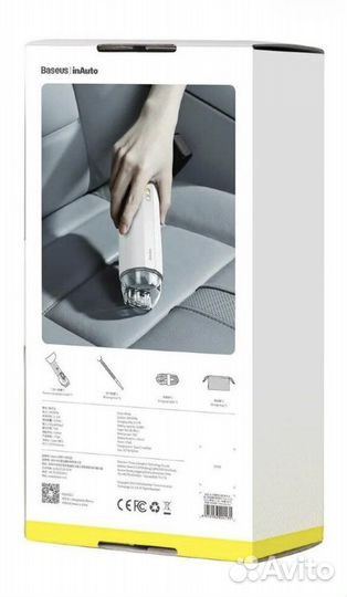 Пылесос Baseus A2 Car Vacuum Cleaner, черный