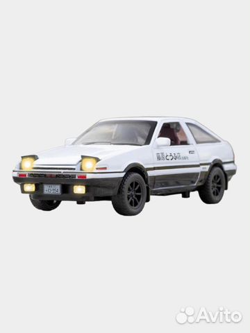 Металлическая модель машины Toyota Trueno AE86