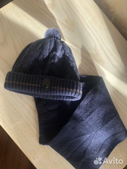 Шапка шарф зима choupette