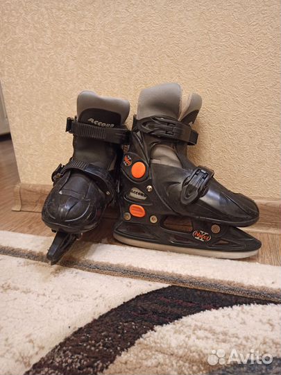 Коньки детские раздвижные