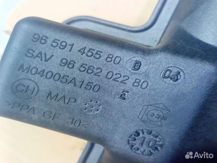 Патрубок интеркулера Peugeot 308 ep6cdt