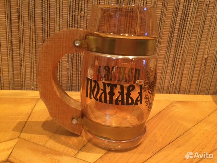 Пивные бокалы новые