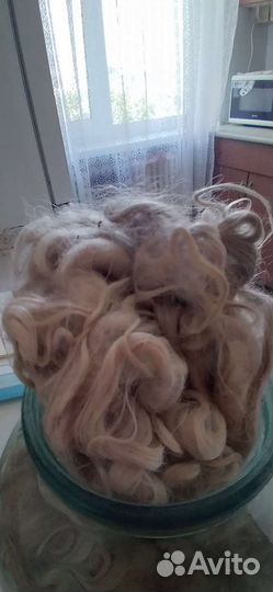 Козий пух для паутинок