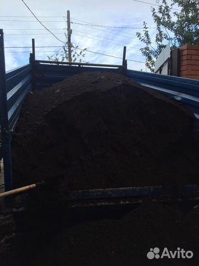 Земля, торф, чернозём, перегной (конский, говяжий)