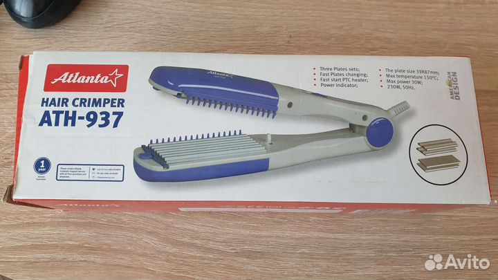 Выпрямитель, утюжок, гафре