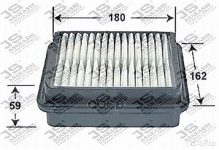 Фильтр воздушный A965J JS Asakashi