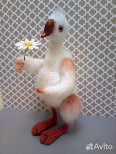 Гусь интерьерная игрушка