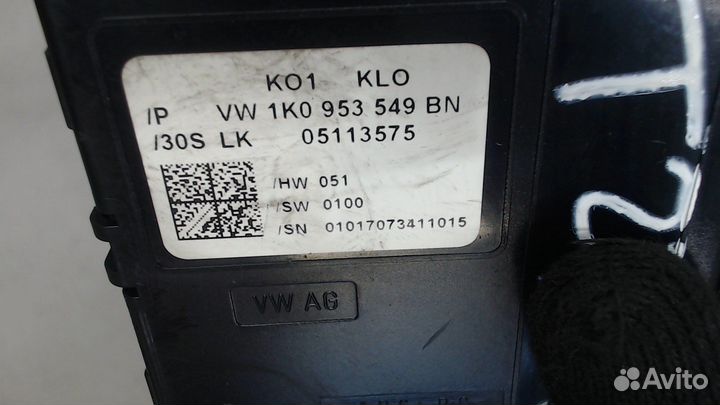 Блок управления подрулевыми переключателями Skoda