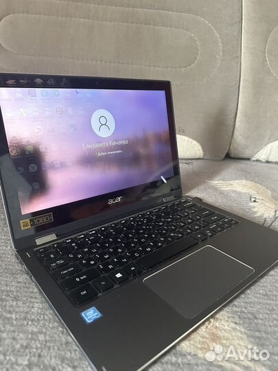 Ноутбук acer spin 1