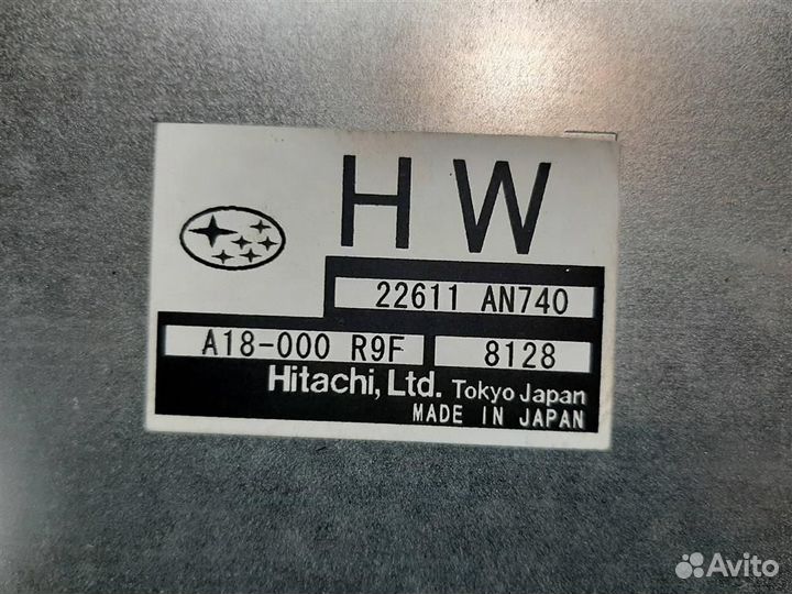 Блок управления двс Subaru Forester SH/S12 2008