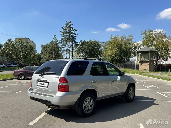 Acura MDX 3.5 AT, 2003, 200 300 км