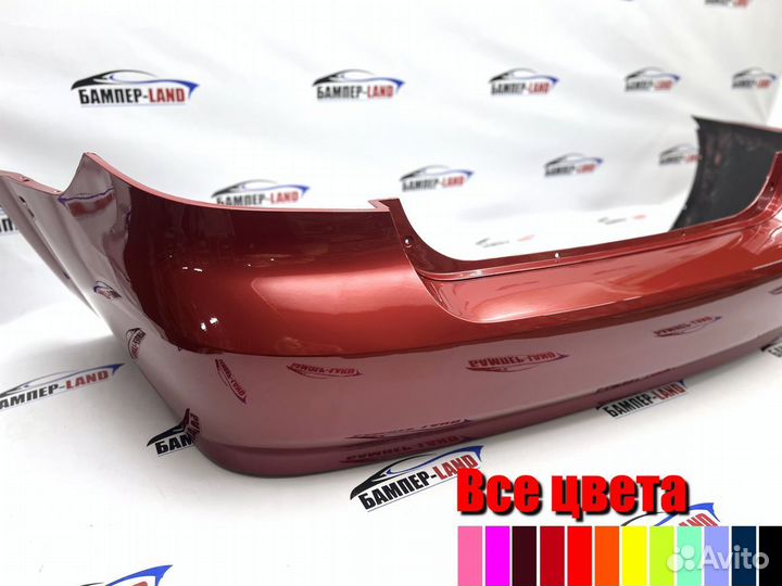 Бампер задний Chevrolet Aveo Т250 новый в любой цв