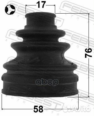 Пыльник шруса внутренний 58X76X17 toyota RAV4 A