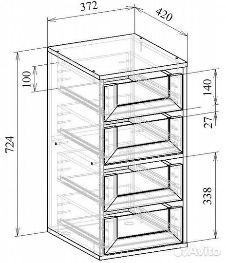 Тумба Прайм-21-3
