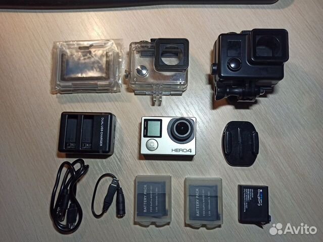 Камера GoPro Hero 4 Silver с сенсорным экраном купить в Москве ...