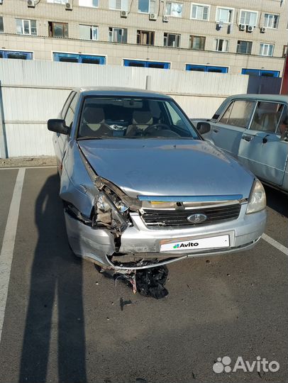 LADA Priora 1.6 МТ, 2008, битый, 170 000 км