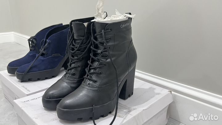 Ботильоны натуральная кожа 40