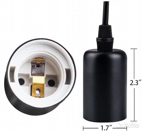 Люстра потолочная Паук в стиле лофт