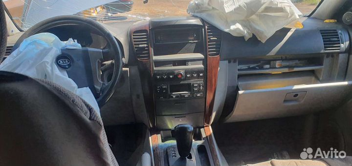 Kia Sorento 2.5 AT, 2005, битый, 180 000 км