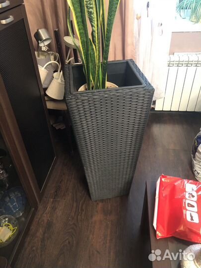 Корзина из ротанга