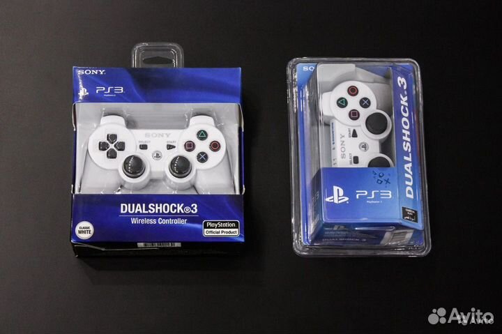 Геймпад белый новый Sony PlayStation 3 гарантия
