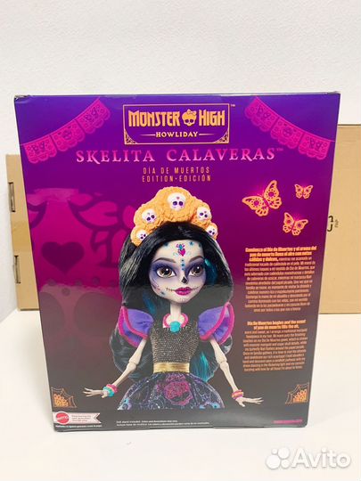 Кукла monster high howliday Dia De Muertos skelita