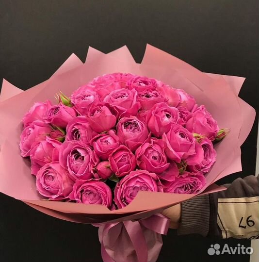 Розы 51,35, букет роз, доставка Новотитаровская