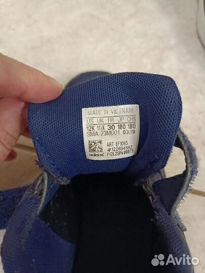 Кроссовки детские adidas 30 размер