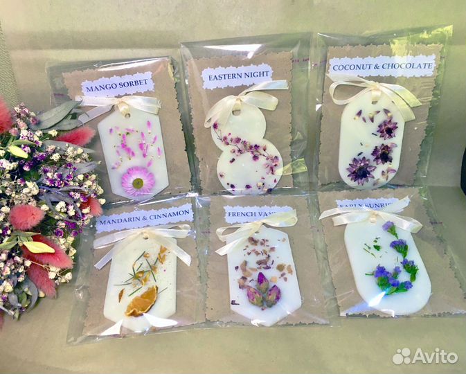 Ароматическое флорентийское саше из соевого воска