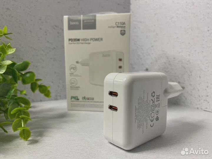 Сетевое зарядное устройство Hoco C110A PD35W