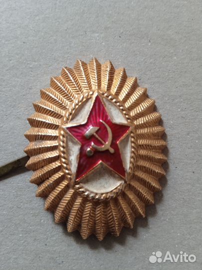 Кокарда СССР офицерская