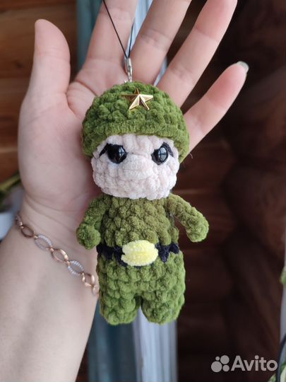 Брелочки-солдатики