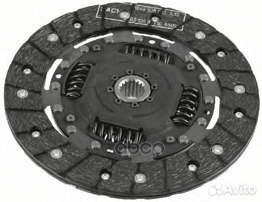 1878 005 088 Диск сцепл.smart fortwo II/forfour