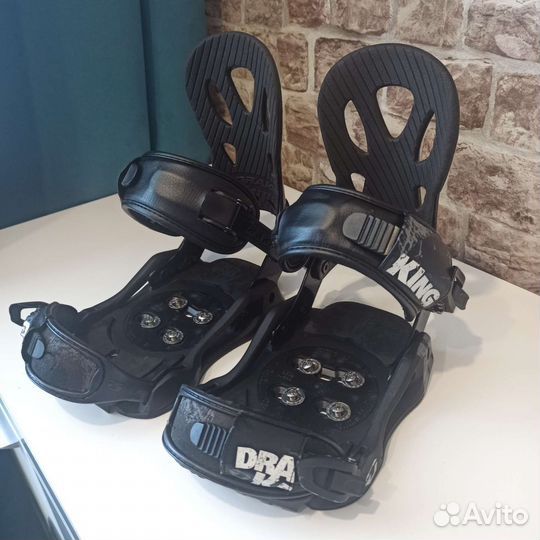 Крепление для сноуборда drake king XL