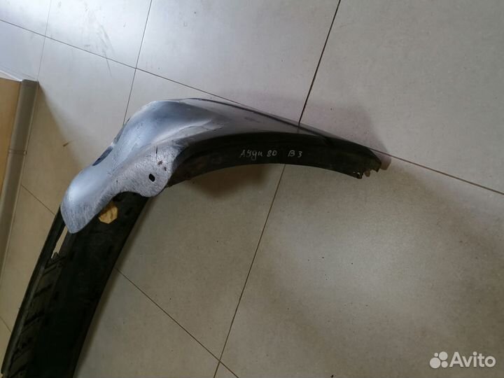 Бампер передний Audi 80 B3 1986-1991 дефект