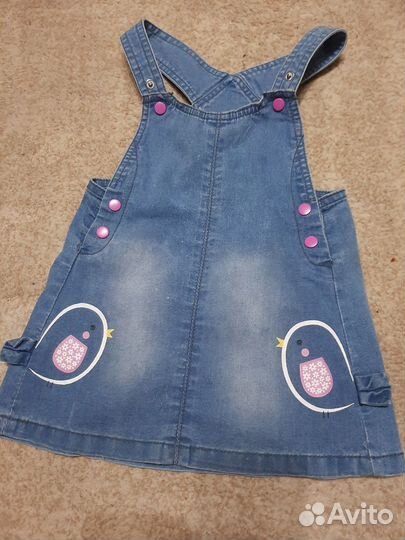 Сарафан детский джинсовый