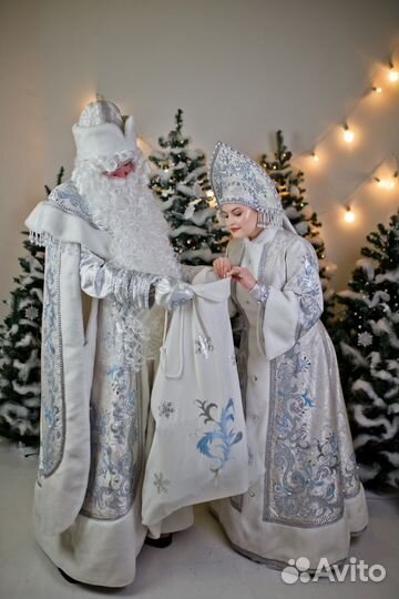 Дед мороз и снегурочка на дом