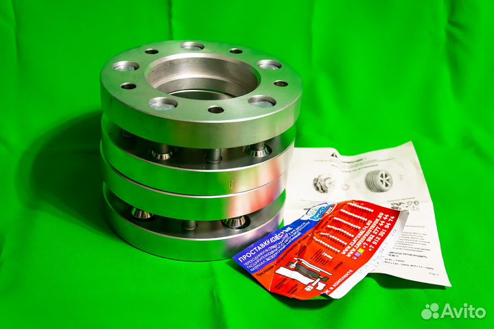 Проставки колес алюминиевые 5х139,7 25мм, цо 98,5