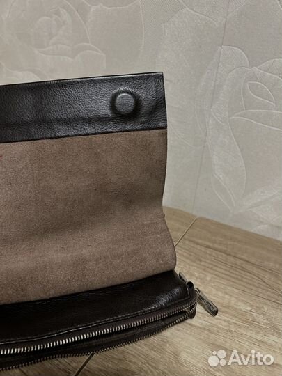 Мужская кожаная сумка через плечо