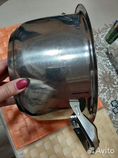 Большая кастрюля нержавейка