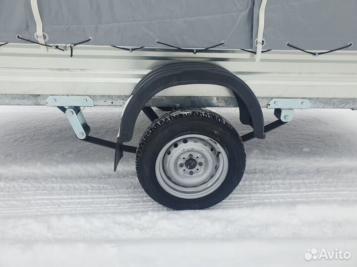 Прицеп Спутник Expert Zn 3515/33 TR с тентом 1550
